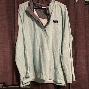 L.L. Bean 3/4 button up pull-over Sweater